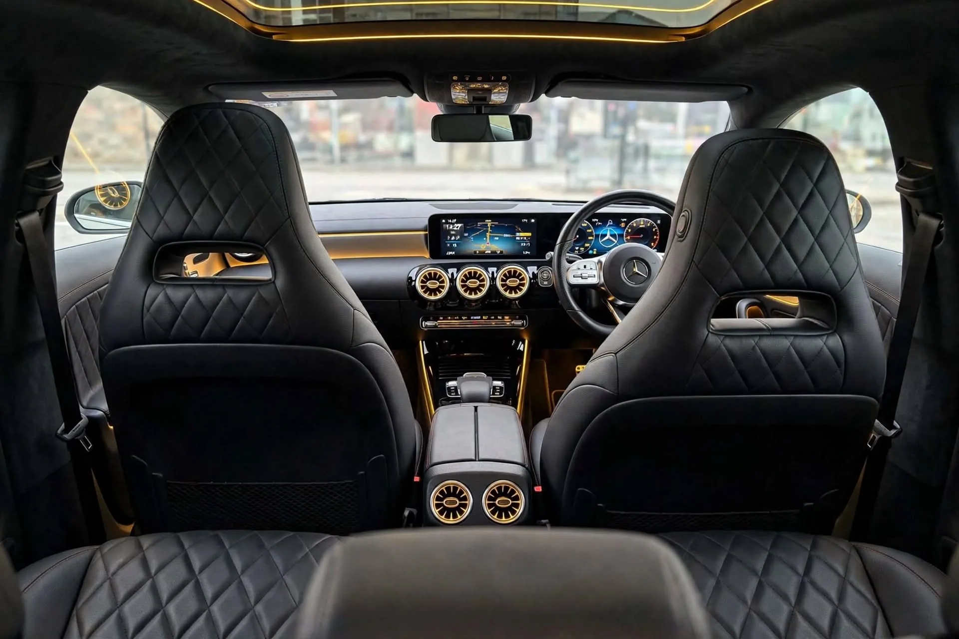 Mercedes-Benz CLA executive transfer vehicle
